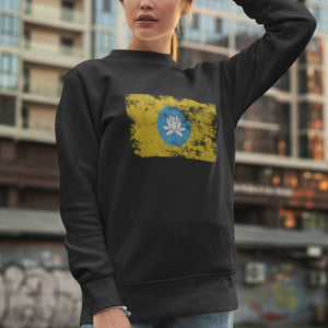 Kalmykia Flag Sweatshirt