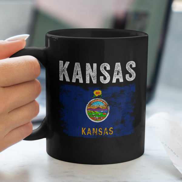 Kansas State Flag Mug