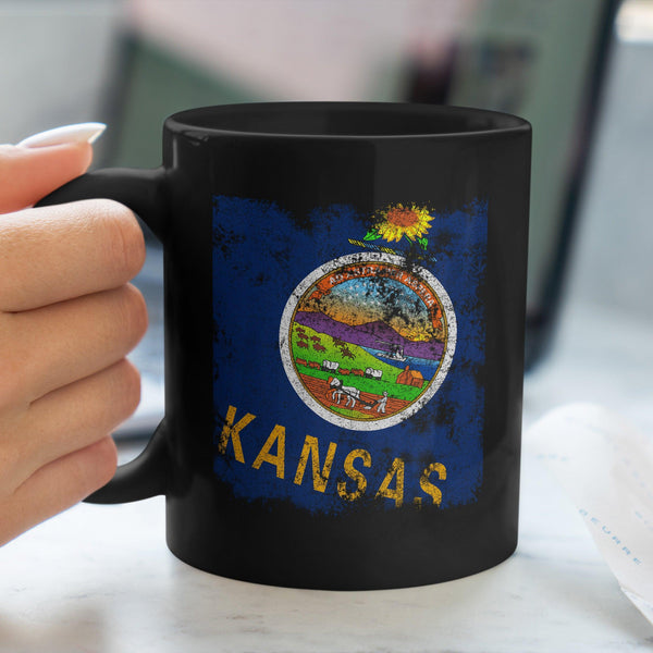 Kansas State Flag Mug
