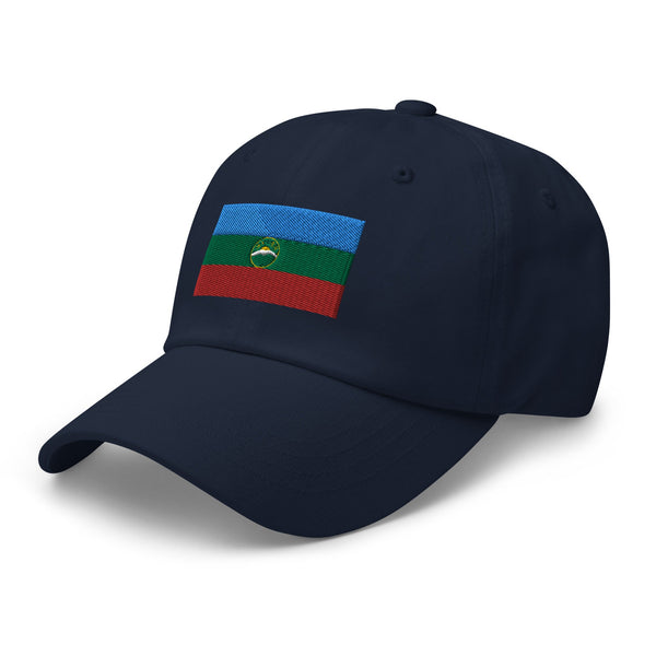 Karachay Cherkessia Flag Cap - Adjustable Embroidered Dad Hat