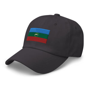 Karachay Cherkessia Flag Cap - Adjustable Embroidered Dad Hat