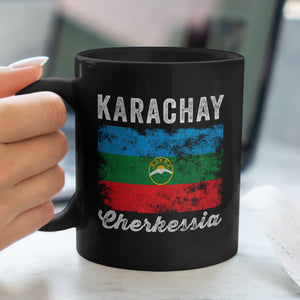 Karachay Cherkessia Flag Mug