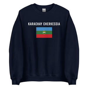 Karachay Cherkessia Flag Sweatshirt