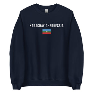 Karachay Cherkessia Flag Sweatshirt