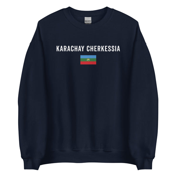 Karachay Cherkessia Flag Sweatshirt