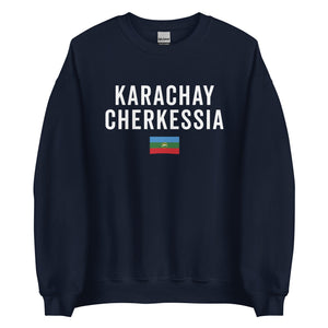 Karachay Cherkessia Flag Sweatshirt