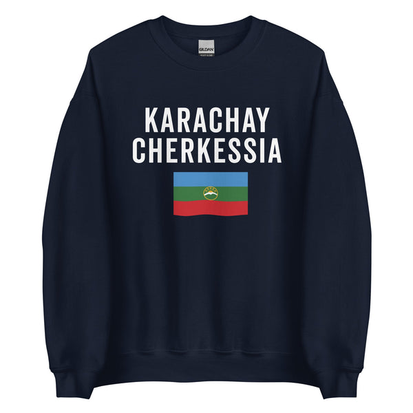 Karachay Cherkessia Flag Sweatshirt