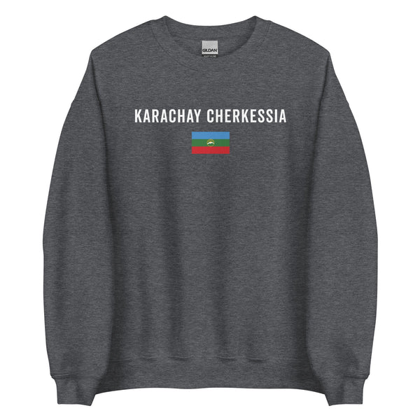 Karachay Cherkessia Flag Sweatshirt