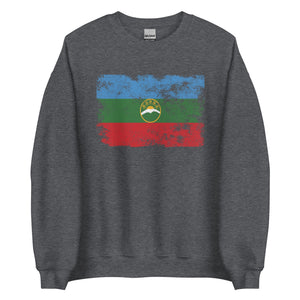 Karachay Cherkessia Flag Sweatshirt