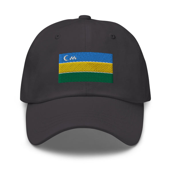 Karakalpakstan Flag Cap - Adjustable Embroidered Dad Hat