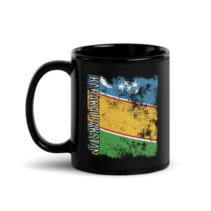 Karakalpakstan Flag - Distressed Flag Mug