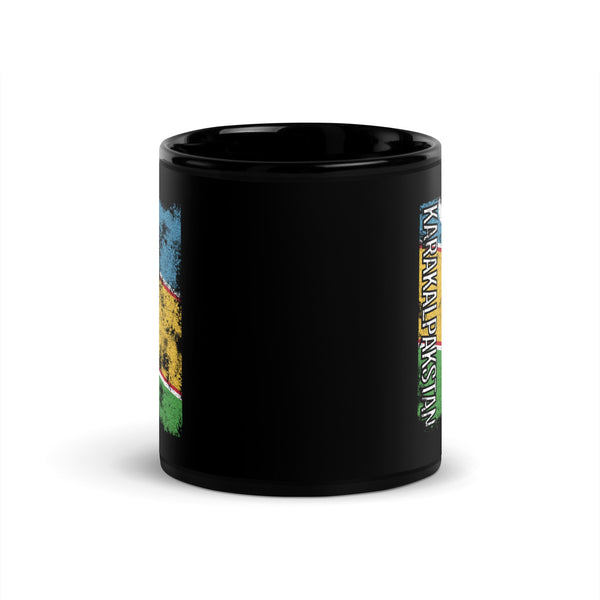 Karakalpakstan Flag - Distressed Flag Mug