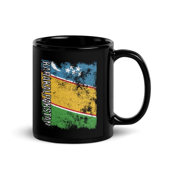 Karakalpakstan Flag - Distressed Flag Mug