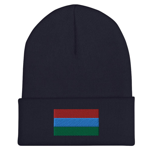 Karelia Flag Beanie - Embroidered Winter Hat