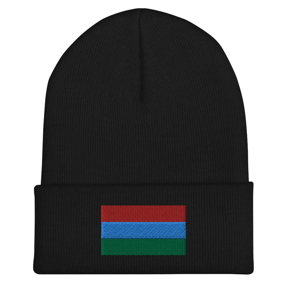 Karelia Flag Beanie - Embroidered Winter Hat