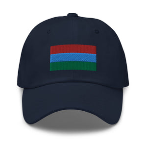 Karelia Flag Cap - Adjustable Embroidered Dad Hat