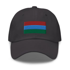 Karelia Flag Cap - Adjustable Embroidered Dad Hat