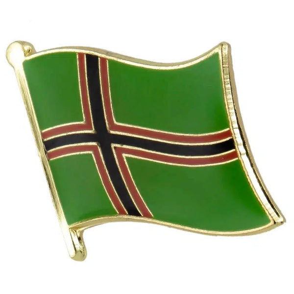 Karelia Flag Flag Lapel Pin - Enamel Pin Flag