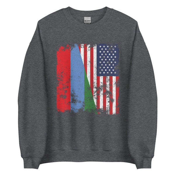 Karelia USA Flag - Half American Sweatshirt