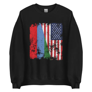 Karelia USA Flag - Half American Sweatshirt