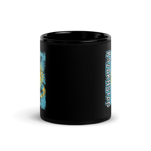 Kazakhstan Flag - Distressed Flag Mug