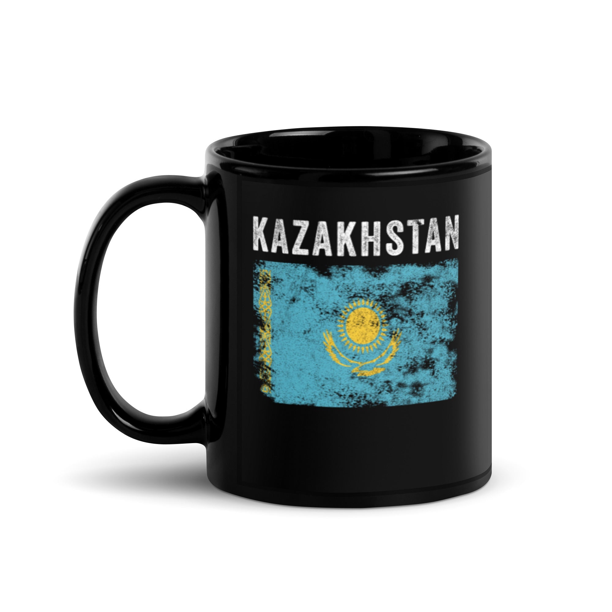 Kazakhstan Flag Vintage Kazakhstani Flag Mug