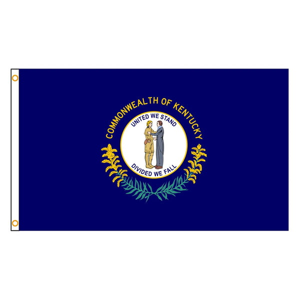 Kentucky State Flag - 90x150cm(3x5ft) - 60x90cm(2x3ft)