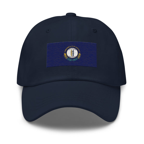 Kentucky State Flag Cap - Adjustable Embroidered Dad Hat