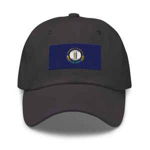 Kentucky State Flag Cap - Adjustable Embroidered Dad Hat