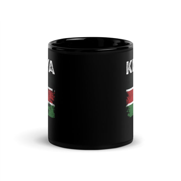 Kenya Flag Distressed - Kenyan Flag Mug