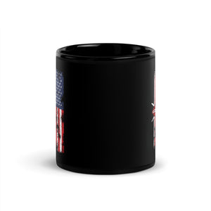 Kenya USA Flag - Half American Mug