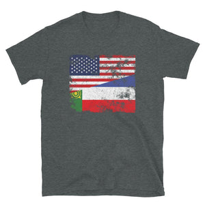 Khakassia USA Flag T-Shirt