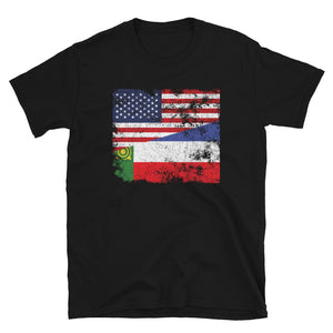 Khakassia USA Flag T-Shirt