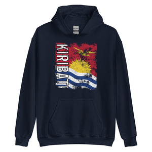 Kiribati Flag - Distressed Flag Hoodie