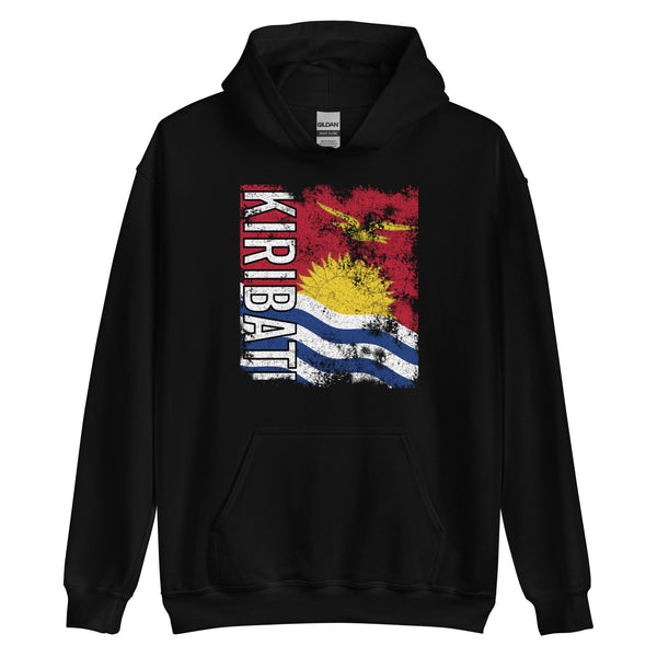 Kiribati Flag - Distressed Flag Hoodie