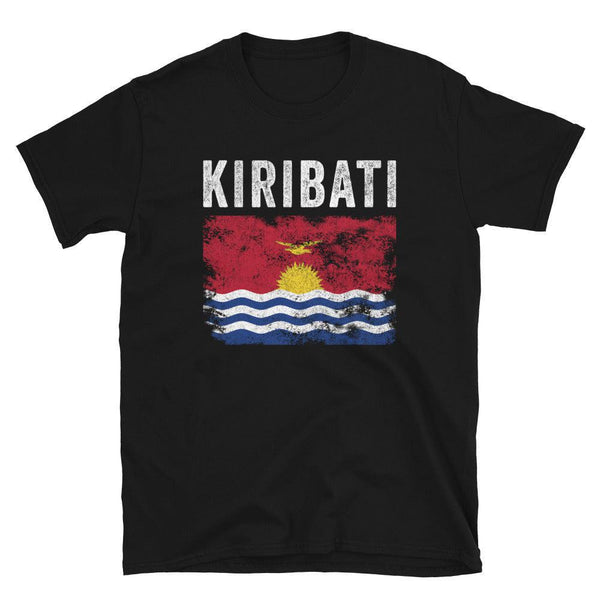 Kiribati Flag Distressed I Kiribati Flag T-Shirt