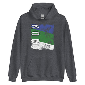 Komi Flag - Distressed Flag Hoodie