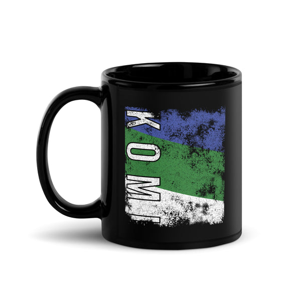 Komi Flag - Distressed Flag Mug