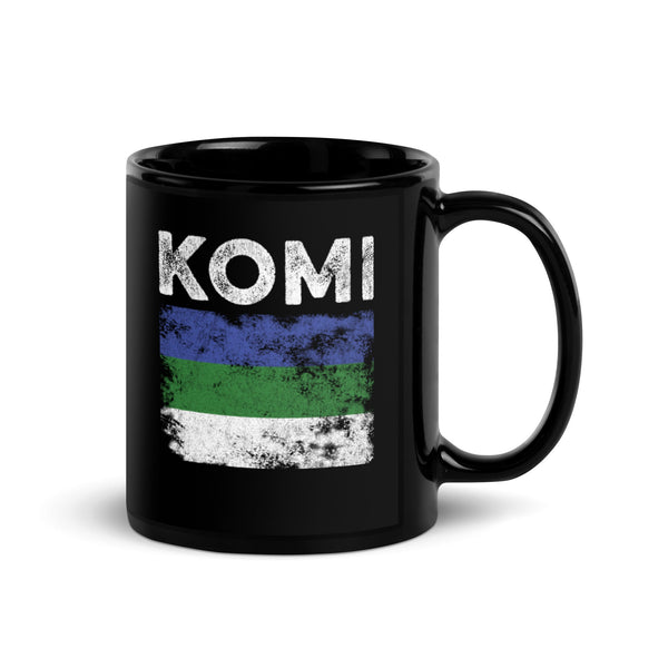 Komi Flag Distressed - Komi Flag Mug