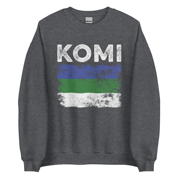 Komi Flag Distressed - Komi Flag Sweatshirt