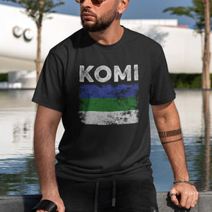 Komi Flag Distressed - Komi Flag T-Shirt