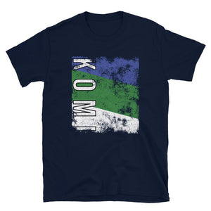 Komi Flag Distressed T-Shirt