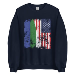 Komi USA Flag - Half American Sweatshirt