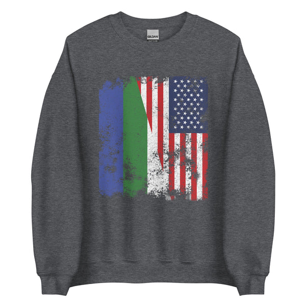 Komi USA Flag - Half American Sweatshirt