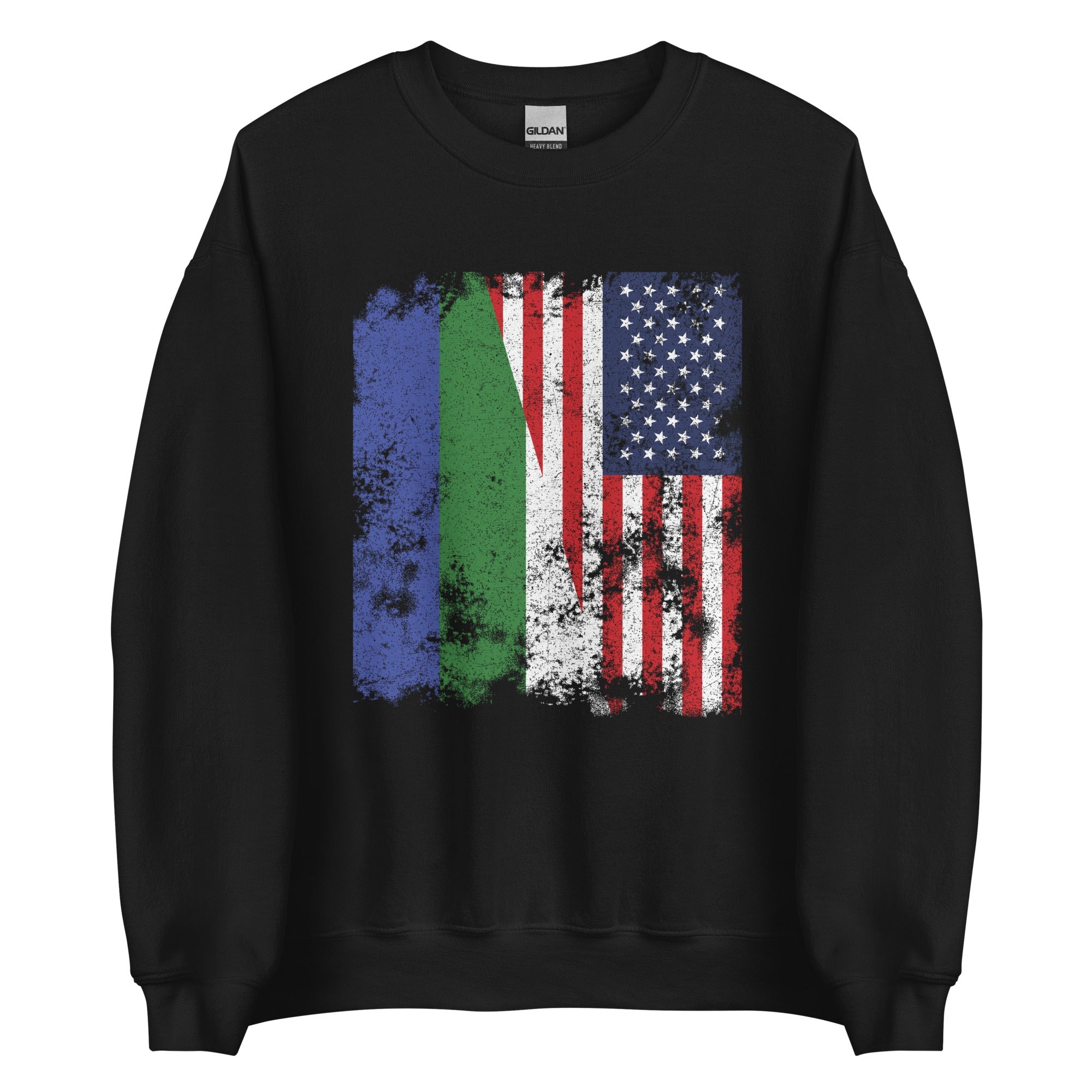 Komi USA Flag - Half American Sweatshirt