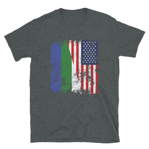 Komi USA Flag - Half American T-Shirt