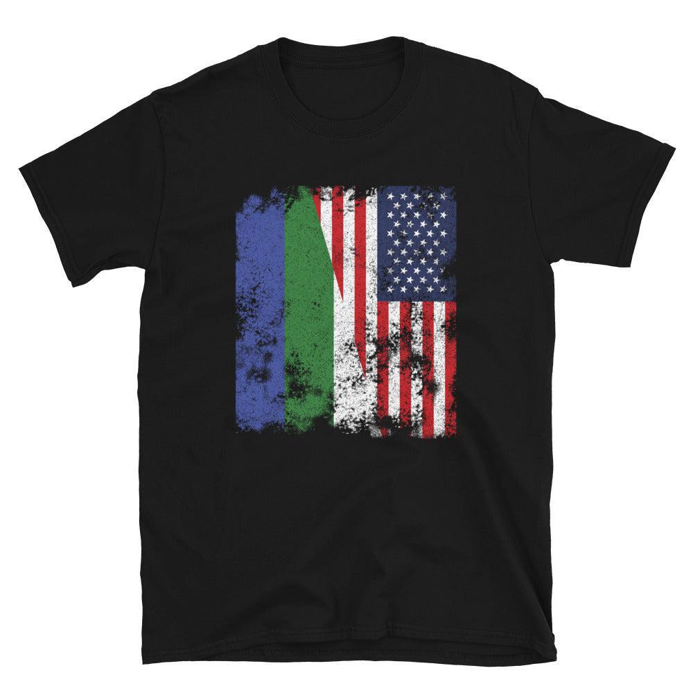 Komi USA Flag - Half American T-Shirt