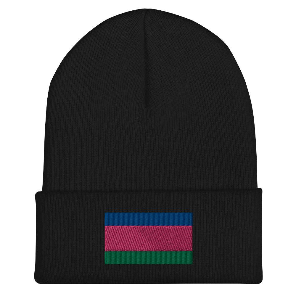 Kuban People's Republic Flag Beanie - Embroidered Winter Hat