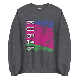 Kuban People's Republic Flag - Distressed Flag Sweatshirt