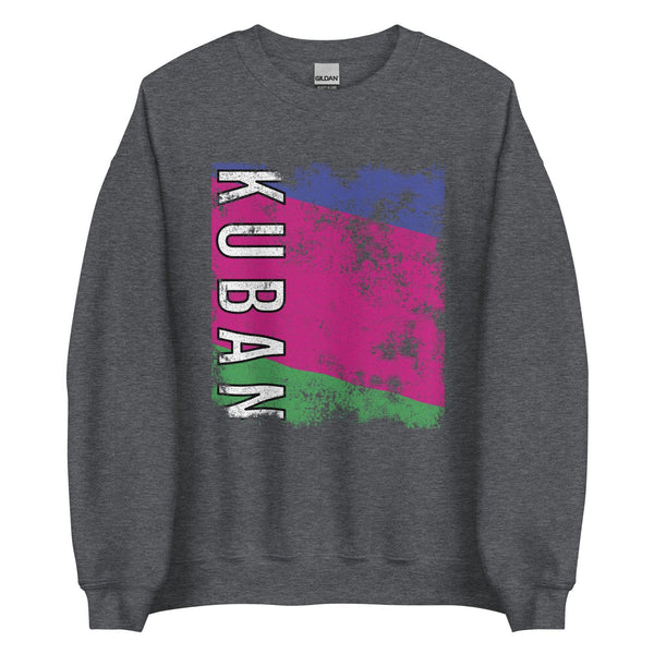 Kuban People's Republic Flag - Distressed Flag Sweatshirt